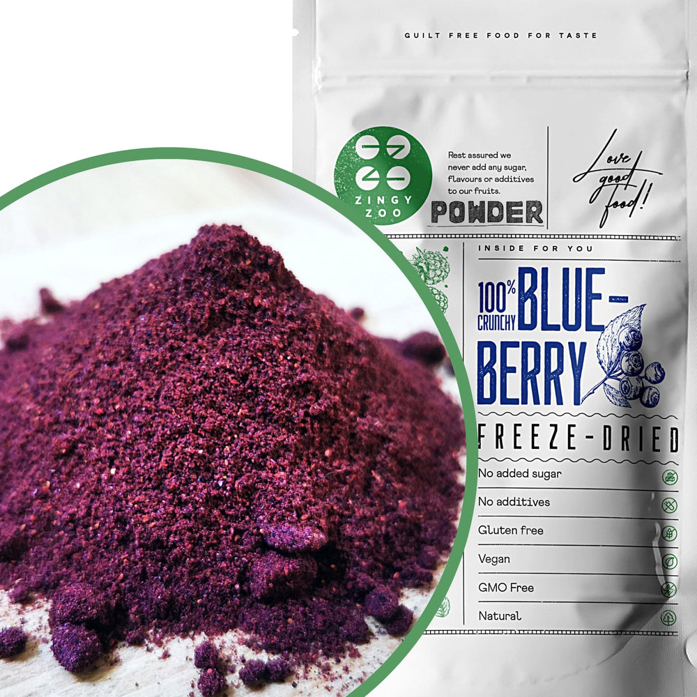 
                
                    Load image into Gallery viewer, Freeze dried blueberry powder
                
            