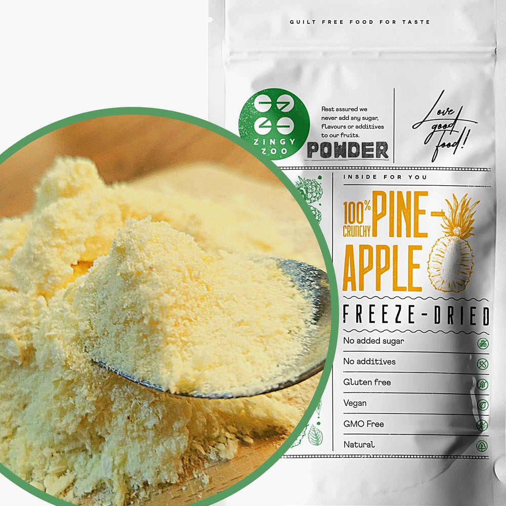 Freeze dried pineapple powder
